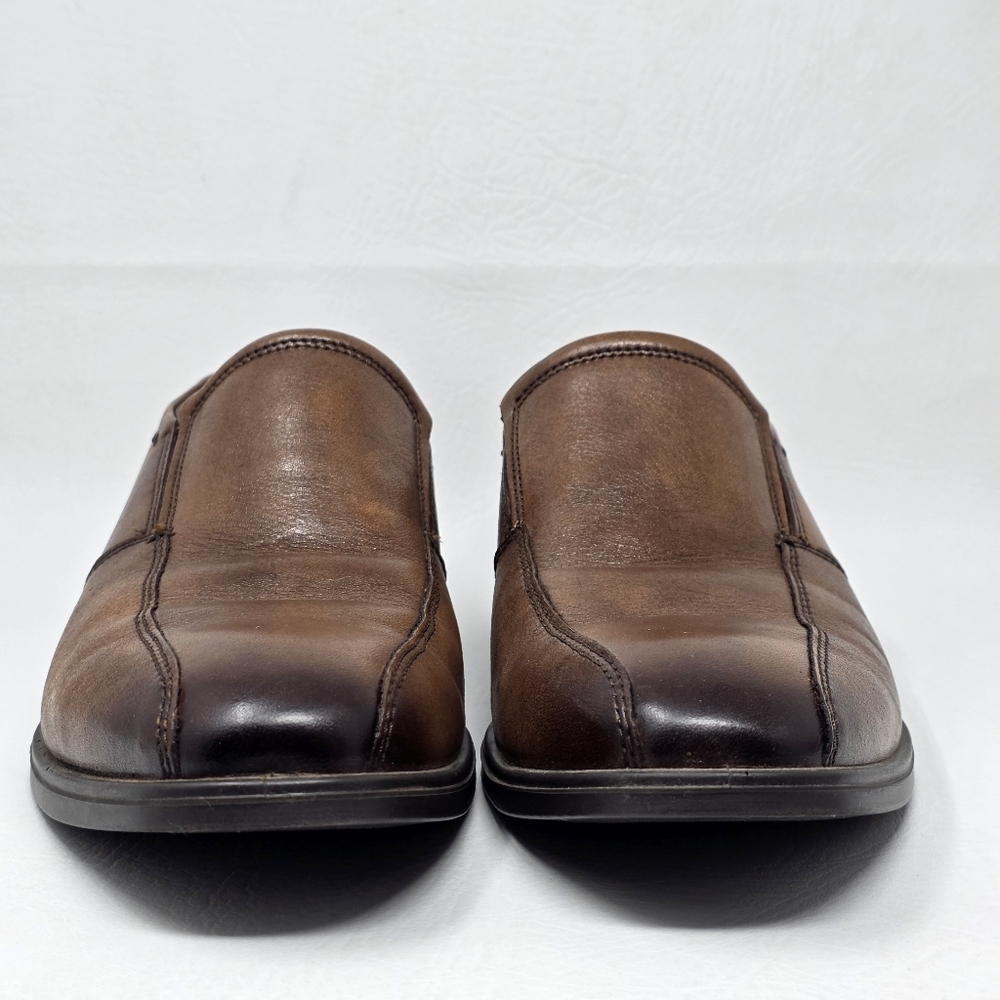 ECCO Men's Melbourne Dress Slip On Shoes Brown Size EU 43 US 9/9.5 Pre-owned - Picture 8 of 11